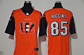 Nike Bengals 85 Tee Higgins Orange Team Big Logo Vapor Untouchable Limited Jersey,baseball caps,new era cap wholesale,wholesale hats
